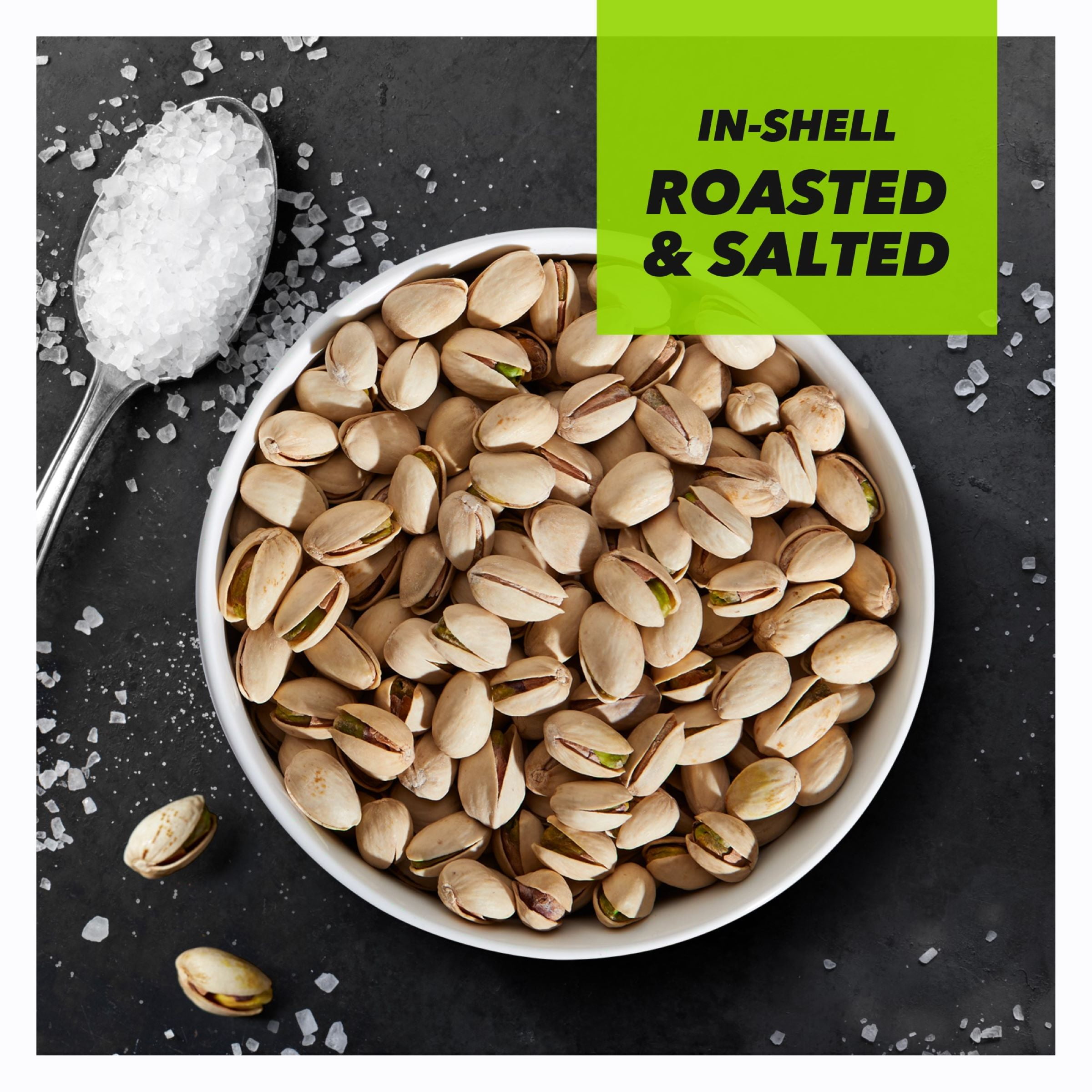 (2 pack) Wonderful Pistachios In-Shell Roasted & Salted Nuts, 24 Ounce Bag