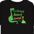 thumbnail image 4 of Inktastic My Great Aunt Loves Me Boys Long Sleeve Toddler T-Shirt, 4 of 5