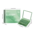 thumbnail image 2 of RKSTN Powders Puff Green Tea Oil Blotting Paper 100 Sheets Oil Blotting Paper With Mirror And Puff Refill Pack Facial Oil Blotting Pape Suitable For Makeup, 2 of 8