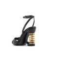 thumbnail image 3 of Jeffrey Campbell SPRUNG Sandals Black Gold, 3 of 4