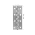 thumbnail image 2 of CTIRCHIU 304 Stainless Steel Hardware Hinges Long Reach Hinge for RV and Yacht with Smooth Operation 1Pack, 2 of 8