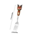 thumbnail image 3 of FHBVT Christmas Spoon Fork Tableware Set Stainless Steel Cute Doll Holiday Cutlery, Festive Santa Tree Design Gift Box, Perfect for Holiday Party Family Gathering Dinner Celebration, 3 of 6