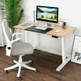 thumbnail image 3 of Gymax Electric 55''x28'' Standing Desk Sit Stand Height Adjustable Splice Board, 3 of 10