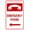 Warning Sign 3, variant on Emergency Exit Green Warning Sign 8"x12" - Metal Security Easy to Mount for Home Business Yard Garden Office Street Road