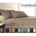 thumbnail image 5 of Vintage 4-piece Crochet Lace Hem 21-inch Extra Deep Pocket Sheet Set and Pillowcases by Southshore Fine Linens, 5 of 9