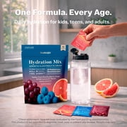 TruHeight Hydration Packets (Variety Pack) Kids, Teens & Adults Fast Hydration, Energy & Recovery - Dehydration Relief Electrolytes Powder Packets for Athletes - Sugar Free, Zero Calorie, Non-GMO