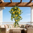 thumbnail image 6 of Foqnuq Daisys Wall Mounted Floral Arrangement, Faux Hanging Flower Bouquet, Artificial Flower Décor, Silk Flowers for Wedding, Home, Office, Party and Event Decoration, 6 of 6