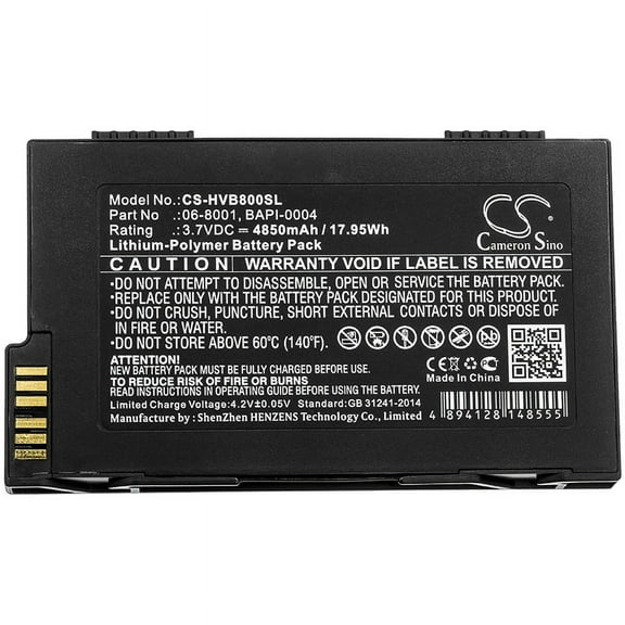 4850mAh HumanWare 06-8001 BAPI-0004 Battery for VoiceNote Apex BrailleNote