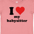 thumbnail image 4 of Inktastic I Heart My Babysitter Boys or Girls Baby T-Shirt, 4 of 5