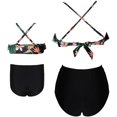thumbnail image 3 of Girls Swimsuit Two Pieces Bikini Set Ruffle Falbala Swimwear Bathing Suits, 3 of 7