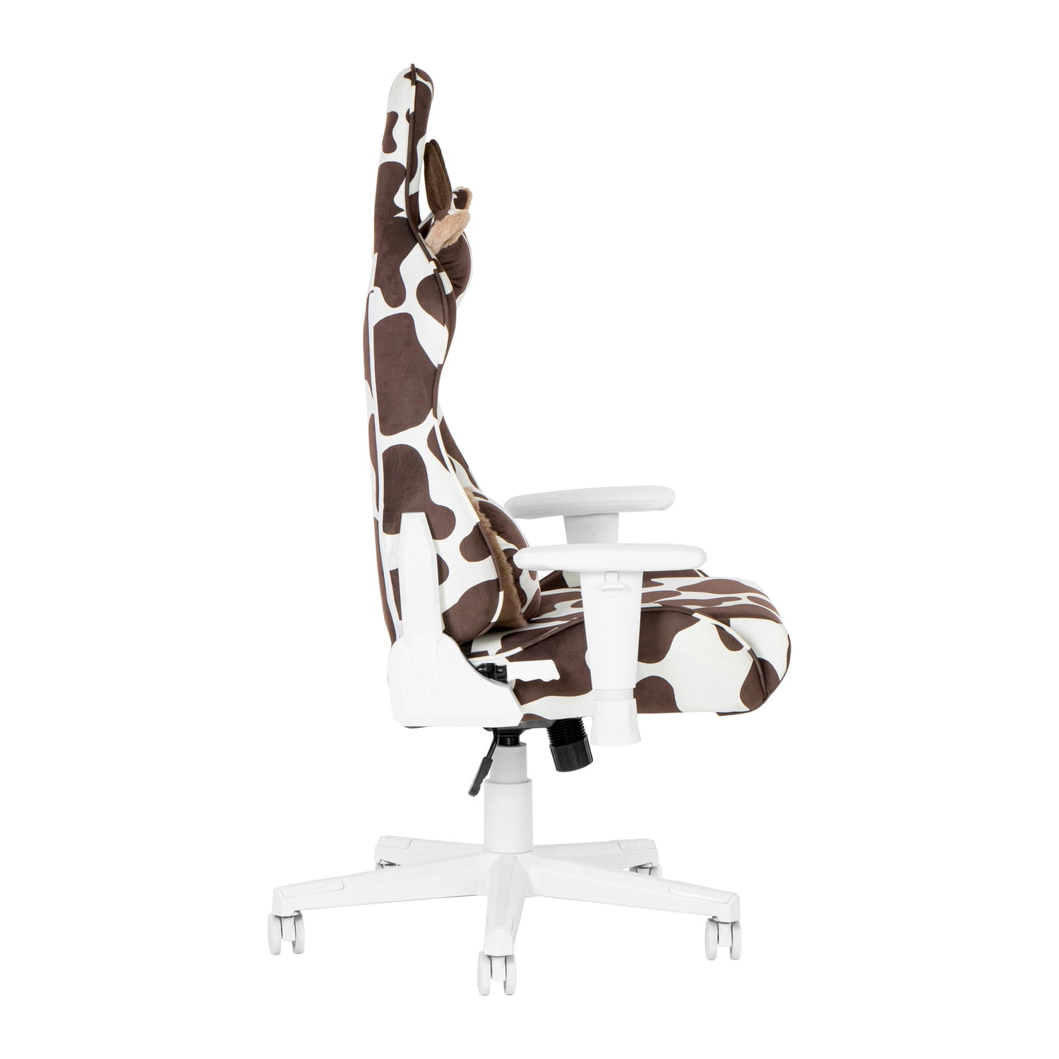 Techni Sport TS85 Brown Cow Series Gaming Chair with Memory Foam Seat RTA-TS85-BRN