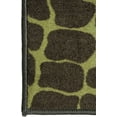 thumbnail image 4 of Furnish My Place Giraffe Tree Topper Area Rug, Animal Print Area Rug, Pet-Friendly Rug, Baby Nursery Mat, Indoor Area Rug, Perfect for Living Room, Playroom, 18" x 36" Half Round - Set of 10, 4 of 5