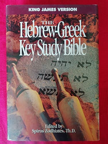 Key Word Study Bibles Hebrew-Greek Key Word Study Bible-KJV