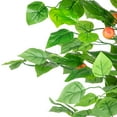 thumbnail image 3 of Northlight 6.5' Green and Red Potted Artificial Apple Tree with Two Tone Green Leaves, 3 of 5