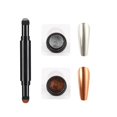 thumbnail image 1 of Heliisoer Nail Art Double-ended Cushion Pen Mirror Powder Nail Powder Nail Pen, 1 of 2