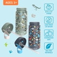 thumbnail image 3 of Bentgo Water Bottle 2-pack - Leak-proof Durable Tritan 15 Oz Cup For Kids/toddlers Ages 3+; Bite & Sip Spout + Dishwasher Safe School/sports/daycare/camp (dinosaur/dino Fossils), 3 of 7