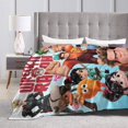 thumbnail image 5 of Wreck-It Ralph Throw Blanket Soft Lightweight Cozy Plush Flannel Bed Blanket Fuzzy Fluffy Fleece Blankets for Bedroom Living Room Couch Office 60"X50", 5 of 8