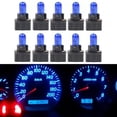 thumbnail image 2 of MYG 10pcs Blue T5 Car LED Dashboard Instrument Interior Lights Bulb Accessories, 2 of 7
