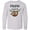 AC-Heather Grey, variant on Inktastic Pawpaw Loves Me Cute Sloth and Baby Long Sleeve Youth T-Shirt