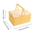thumbnail image 3 of Foldable Storage Box - Multi Functional organizer Basket, Portable Tabletop Lid, Outdoor Camping & Home organizer, Plastic Storage Container, JKODE, 3 of 9
