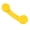 Yellow, variant on Retro Wireless Bluetooth Phone Handset, HD Speaker and Microphone Cell Phone Receiver with Button Control for Cellphones and Computers