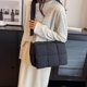 thumbnail image 4 of Bolso de mano acolchado para mujer Bolso acolchado Bolso acolchado Bolso de hombro acolchado Bolso de mano tejido acolchado de nailon Bolso bandolera de diseñador Bolso de plumas para mujer, 4 of 6