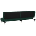 thumbnail image 5 of vidaXL 2-Seater Adult Sofa Bed - Dark Green Velvet, 5 of 5