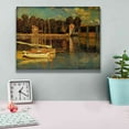 thumbnail image 4 of Epic Graffiti 'The Argenteuil Bridge' by Claude Monet, Giclee Canvas Wall Art, 16"x12", 4 of 8