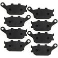 thumbnail image 3 of Niche Rear Brake Pad Set for Yamaha YZF R6S Semi-Metallic Motorcycle 4 pack 519-KPA2370D, 3 of 5
