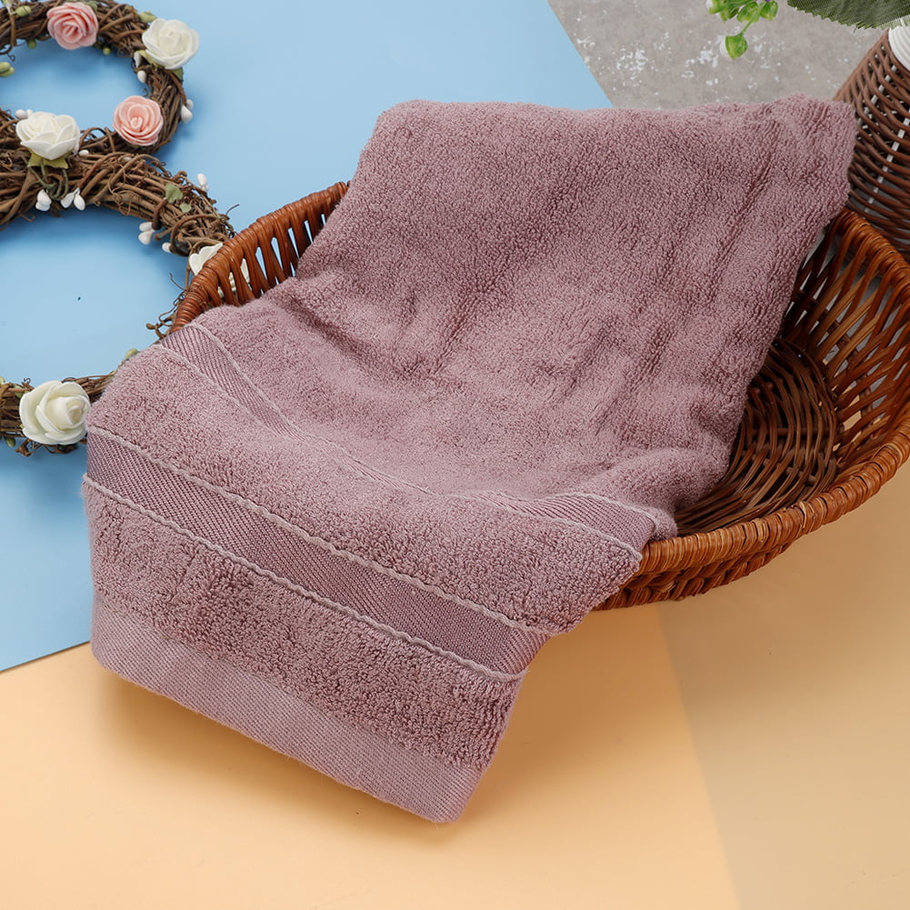 Details about   Purple Bamboo Fiber Hand Bath Super Absorbent Towel for Home Dorm Hotel Bathroom 