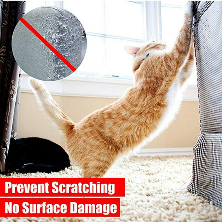 scratch Cat Tape Cat Scratch Deterrent Tape Clear Double Sided Cat Training Tape Walmart