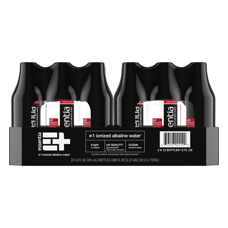 Essentia Purified Mineral Drink, Ionized Alkaline Water, 12 fl oz