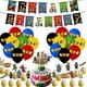 thumbnail image 1 of Lego Ninjago Feliz cumplea?os Kit de globos congelados Globos de látex con bandera y adornos para pasteles para decoración de fiestas ShuxiuWang 8390605220180, 1 of 1