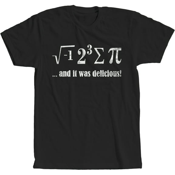 I Ate Some Pie and It was Delicious Funny Math Pi T-Shirt