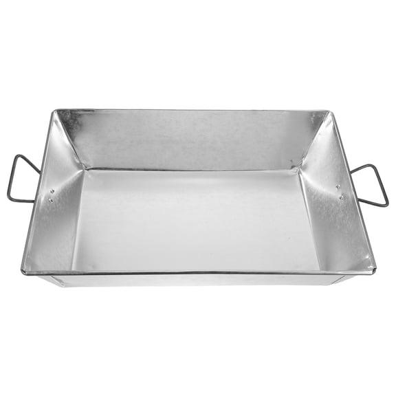 ELAYARD Stylish Iron Ash Tray with Handles for Fireplace Ash Collection