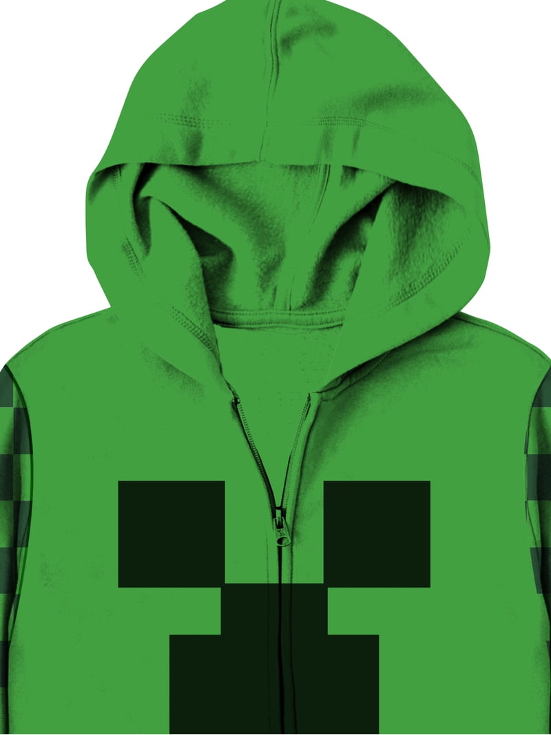 Boys, Licensed Cosplay Hoodie, Minecraft, Sizes XS-XXL - Walmart.com