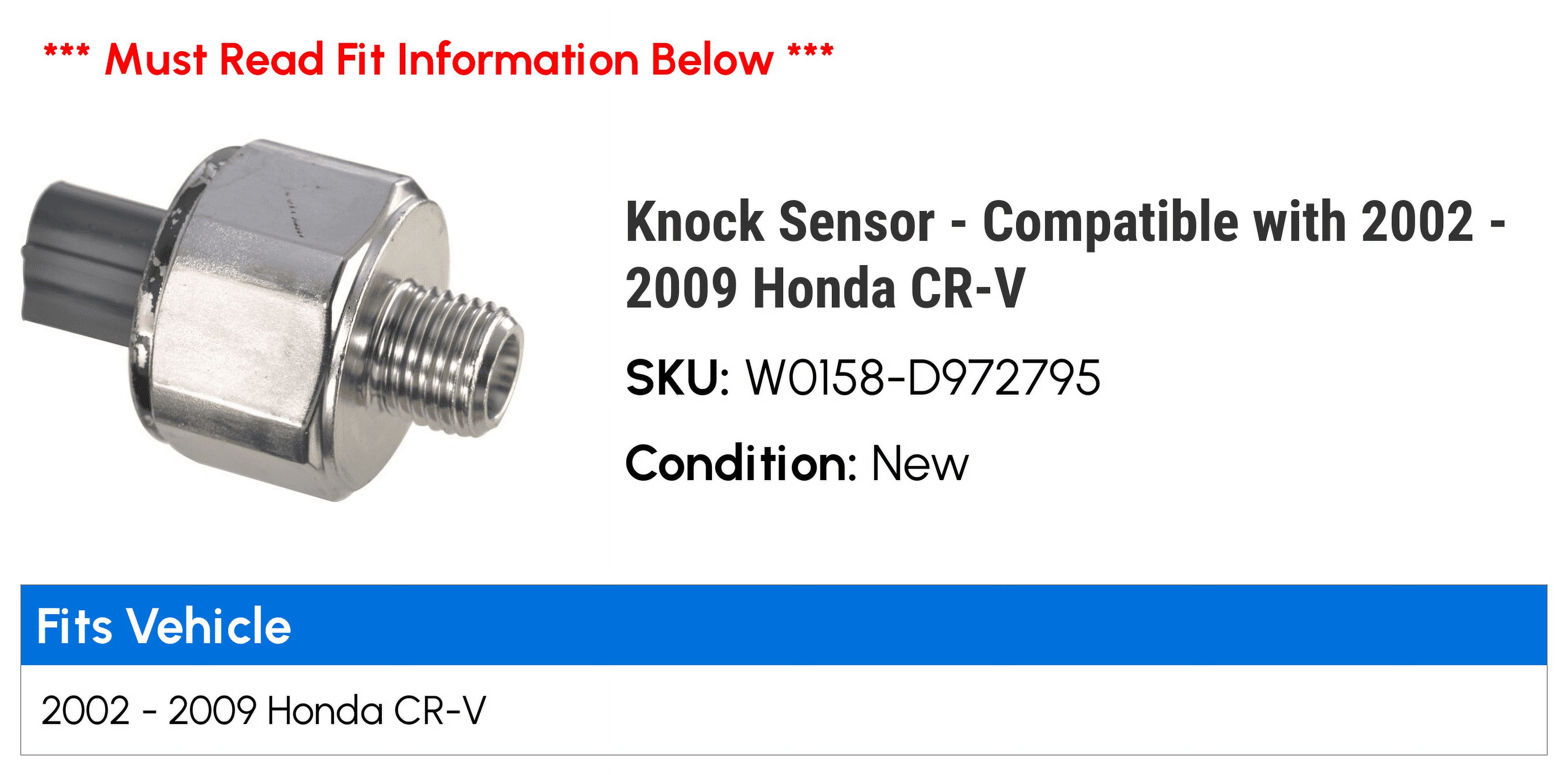 Honda Crv Knock Sensor Discover Videos Images