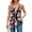 Print Black, variant on Camisoles for Women Loose Fit Adjustable Straps Tank Tops with Built in Bra Scoop Neck High Elastic Cami Shirts