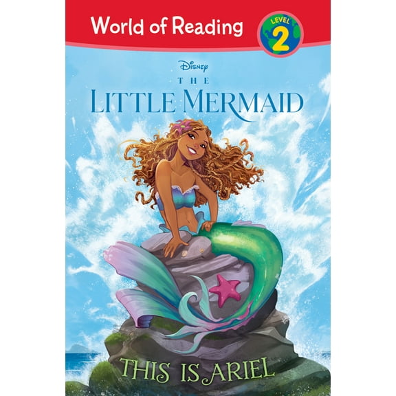 World of Reading Level 2 Set 4 Little Mermaid: This Is Ariel: This Is Ariel, (Hardcover)