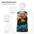 thumbnail image 3 of Naloa Colorful Flower Sea Turtle Basketball Jersey Reversible Men's Mesh Athletic Sports Shirts Training Practice S-4XL3X-Large, 3 of 6