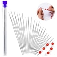 thumbnail image 1 of Agujas de abalorios UOOU plegables para semillas, 18 unidades con botella, 1 of 7