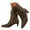 Brown, variant on Mostsola Cowboy Boots for Women Kitten Heel Fashion Suede Cowgirl Boots Pointed Toe Ankle Boots