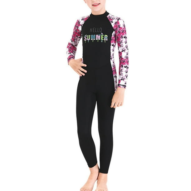 Kironypik Child Wetsuits Kids Wet Suit Kids Swimming Wetsuit Child Full