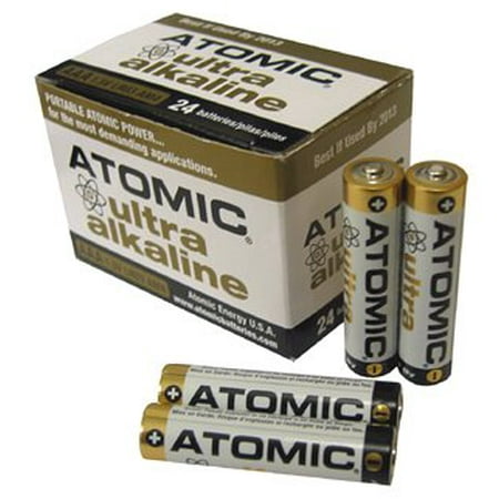 Atomic AAA Alkaline Batteries Value Pack - 24 Pack