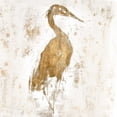 thumbnail image 3 of Goldberger, Jennifer 15x15 Black Modern Framed Museum Art Print Titled - Gilded Heron I, 3 of 5