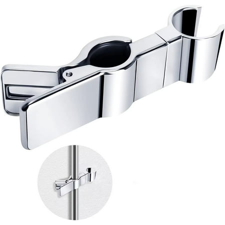 

Yozhu Shower Holder Metal Hand Shower Holder 2 Pcs Adjustable No Drilling Shower Head Holder 45° Rotatable Hand Shower Holder for Handheld Shower Bar (Silver)