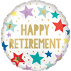18" Happy Retirement Balloon