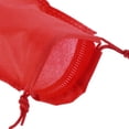thumbnail image 3 of Unique Bargains 27x20cm Drawstring Pouch Non-woven Fabric, 6Pcs Soft Storage Gift Bag for Sport Wedding Party Organizing, Red, 3 of 5