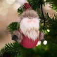 thumbnail image 3 of Festive Pendant Tabletop Stuffed Snowman Bauble Elder Display, 3 of 5