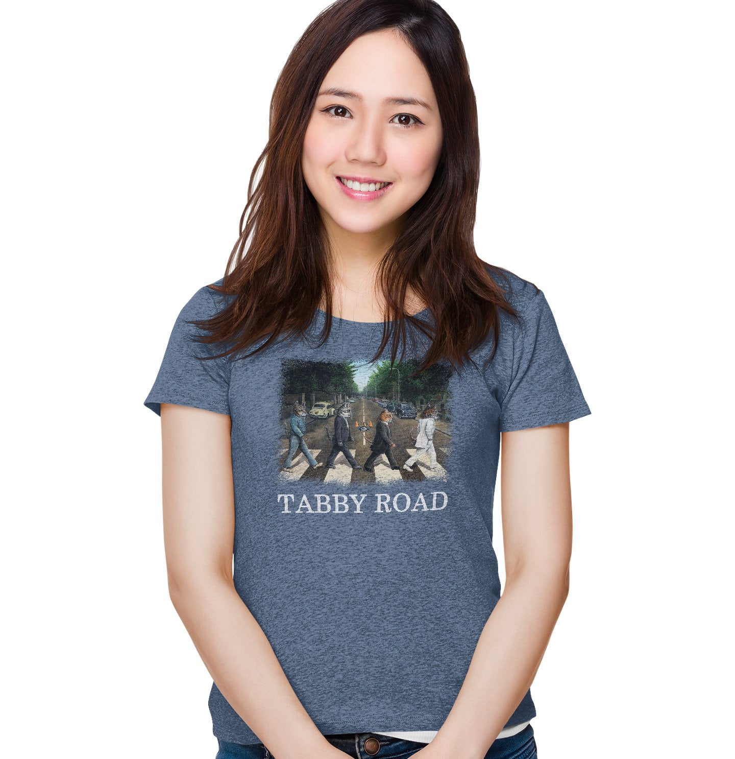 Tabby Road - Women's Tri-Blend T-Shirt 